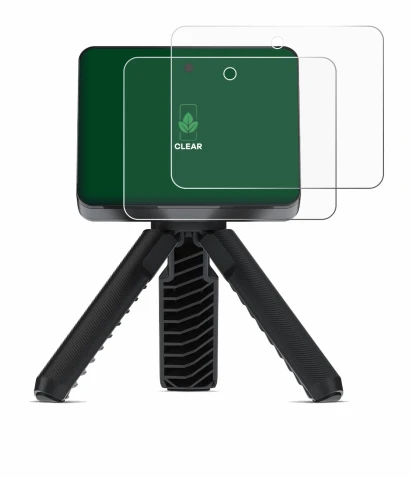 Abbildung des Geräts Garmin Approach R10 mit einer Vielzahl des Displayschutzes.