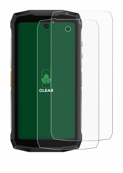 Abbildung des Geräts Ulefone Armor Mini 20 Pro mit einer Vielzahl des Displayschutzes.