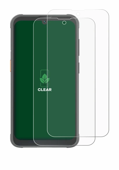 Abbildung des Geräts Blackview BV5200 Pro mit einer Vielzahl des Displayschutzes.