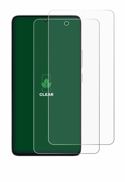 Abbildung des Geräts Xiaomi Poco M7 Pro mit einer Vielzahl des Displayschutzes.