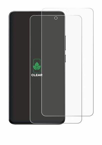 Abbildung des Geräts Xiaomi Poco X7 Pro mit einer Vielzahl des Displayschutzes.