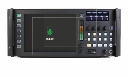 Abbildung des Geräts Behringer Wing Rack mit einer Vielzahl des Displayschutzes.