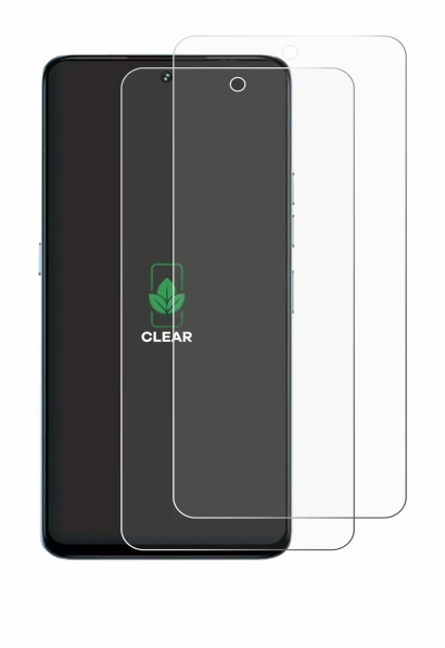 Abbildung des Geräts Umidigi Note 100 5G mit einer Vielzahl des Displayschutzes.