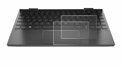 Abbildung des Geräts HP Envy x360 (13-X) (NUR Touch Trackpad) mit einer Vielzahl des Displayschutzes.