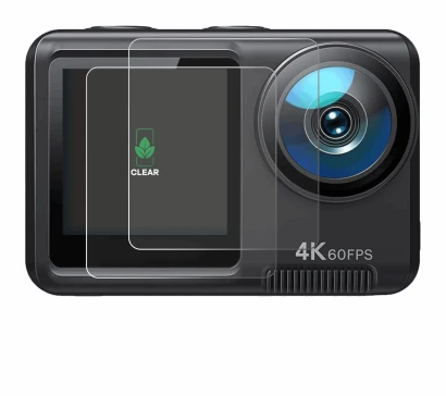 Abbildung des Geräts Wolfang GA420 mit einer Vielzahl des Displayschutzes.