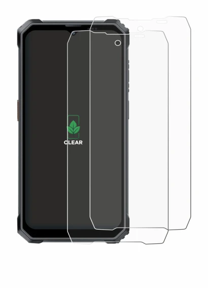 Abbildung des Geräts Blackview BL7000 mit einer Vielzahl des Displayschutzes.