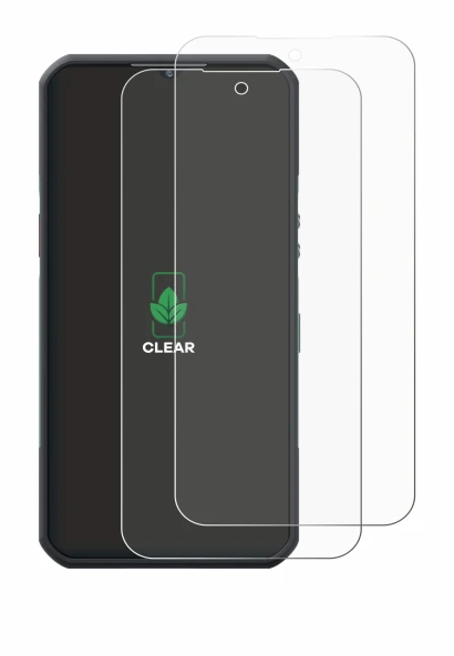 Abbildung des Geräts Oukitel WP55 Pro mit einer Vielzahl des Displayschutzes.