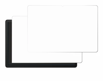 Abbildung des Geräts Doogee Tab G6 Plus mit einer Vielzahl des Displayschutzes.
