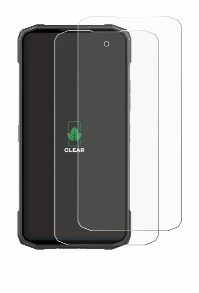 Abbildung des Geräts Doogee Blade 20 mit einer Vielzahl des Displayschutzes.