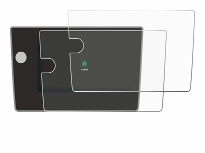 Abbildung des Geräts Volkswagen Polo Life 2024 mit einer Vielzahl des Displayschutzes.