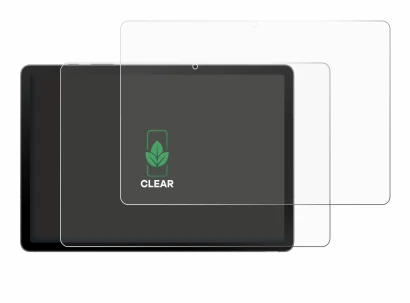 Abbildung des Geräts Samsung Galaxy Tab S10 Lite mit einer Vielzahl des Displayschutzes.