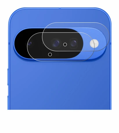 Abbildung des Geräts Google Pixel 10 (NUR Kameraschutz) mit einer Vielzahl des Displayschutzes.