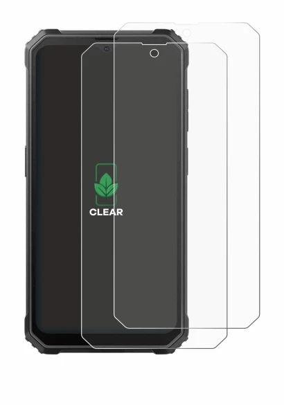 Abbildung des Geräts Blackview BV4800 mit einer Vielzahl des Displayschutzes.