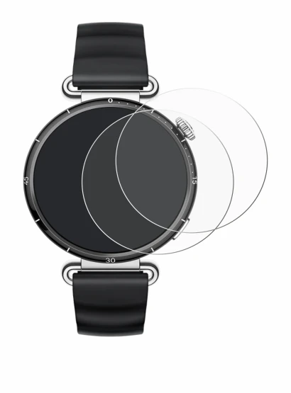 Abbildung des Geräts Huawei Watch GT 6 (41 mm) mit einer Vielzahl des Displayschutzes.