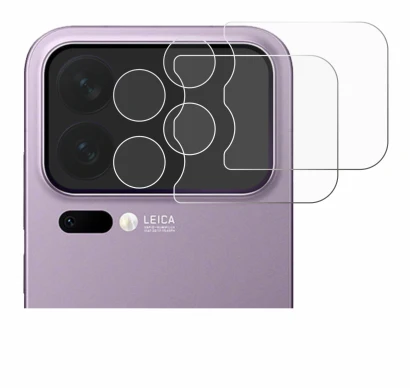 Abbildung des Geräts Xiaomi 17 Pro Max (NUR Kameraschutz) mit einer Vielzahl des Displayschutzes.