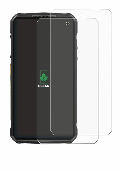 Abbildung des Geräts Ulefone 29 pro mit einer Vielzahl des Displayschutzes.