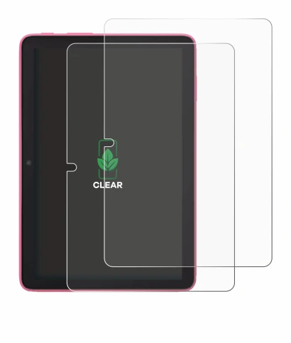 Abbildung des Geräts Amazon Fire HD 8 2024 mit einer Vielzahl des Displayschutzes.