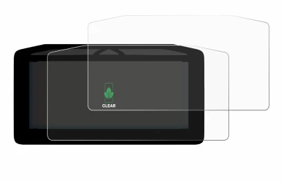 Abbildung des Geräts Ducati Streetfighter V4 2025 Tachoanzeige mit einer Vielzahl des Displayschutzes.