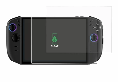 Abbildung des Geräts Lenovo Legion Go Gen 2 mit einer Vielzahl des Displayschutzes.