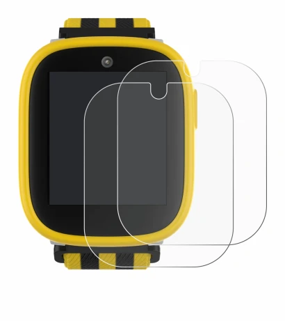 Abbildung des Geräts Xplora X6 Play BVB-Edition mit einer Vielzahl des Displayschutzes.