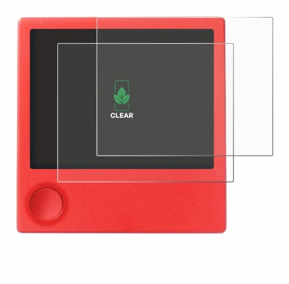 Abbildung des Geräts PicPak E-Ink Display mit einer Vielzahl des Displayschutzes.
