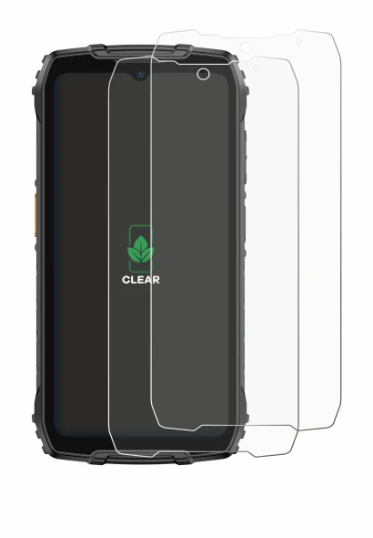 Abbildung des Geräts Ulefone RugKing 4 Pro mit einer Vielzahl des Displayschutzes.