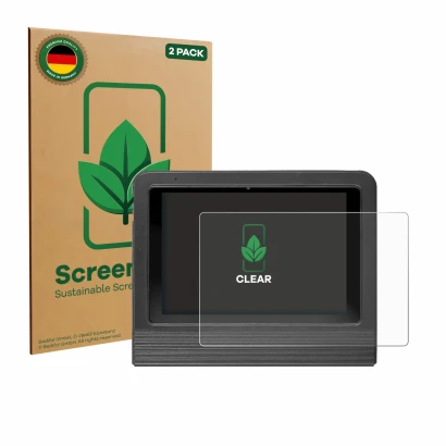 Vorderseite einer Produktverpackung mit dem Markenlogo ScreenLeaf. Daneben ist das Gerät Launch X-431 V + 2026 10.1" mit dem z