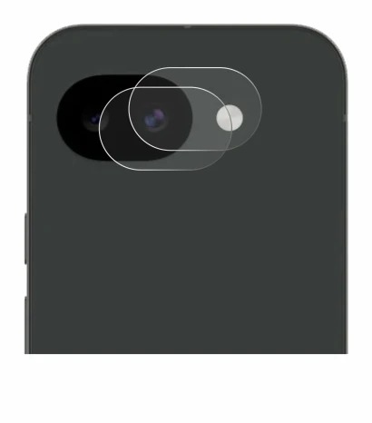 Abbildung des Geräts Google Pixel 10a (NUR Kameraschutz) mit einer Vielzahl des Displayschutzes.