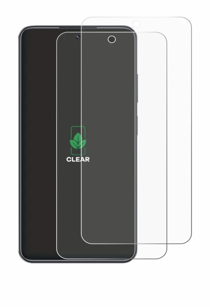 Abbildung des Geräts Realme C73 mit einer Vielzahl des Displayschutzes.