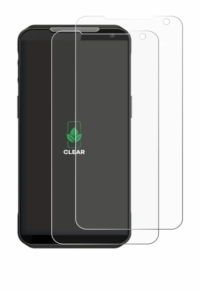 Abbildung des Geräts Point Mobile MF52 mit einer Vielzahl des Displayschutzes.