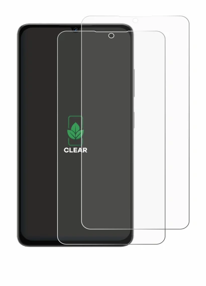 Abbildung des Geräts Lava Bold N2 Pro mit einer Vielzahl des Displayschutzes.