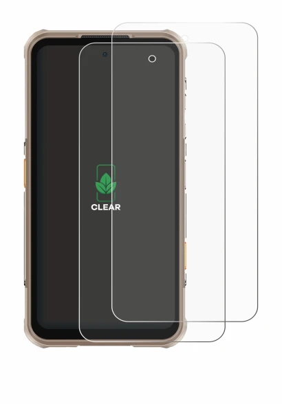 Abbildung des Geräts Ulefone RugOne Xever 8 mit einer Vielzahl des Displayschutzes.