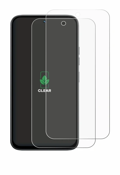 Abbildung des Geräts Tecno Spark 50 4G mit einer Vielzahl des Displayschutzes.