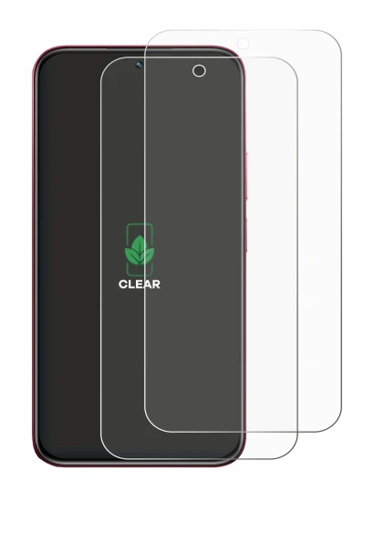 Abbildung des Geräts realme 15x mit einer Vielzahl des Displayschutzes.