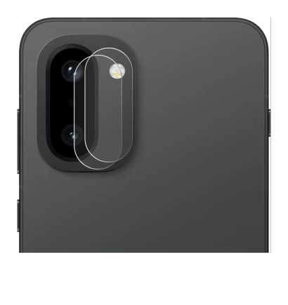 Abbildung des Geräts OnePlus 15R (NUR Kameraschutz) mit einer Vielzahl des Displayschutzes.