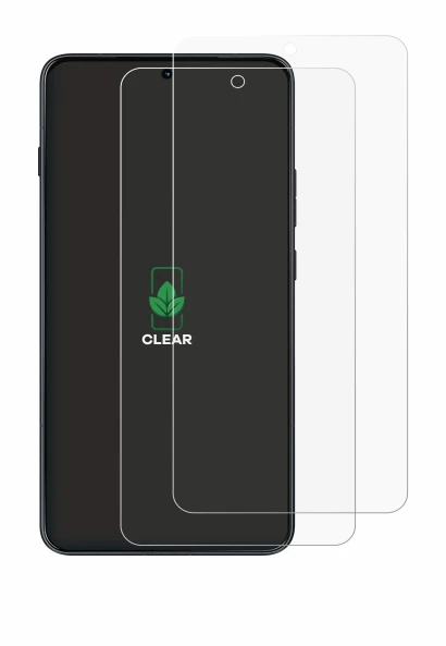 Abbildung des Geräts Motorola Edge 70 Max mit einer Vielzahl des Displayschutzes.