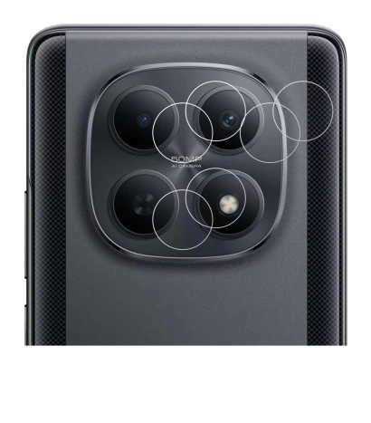 Abbildung des Geräts Xiaomi Poco M8 (NUR Kamera) mit einer Vielzahl des Displayschutzes.