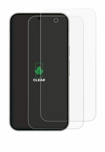 Abbildung des Geräts Google Pixel 11 Pro XL mit einer Vielzahl des Displayschutzes.