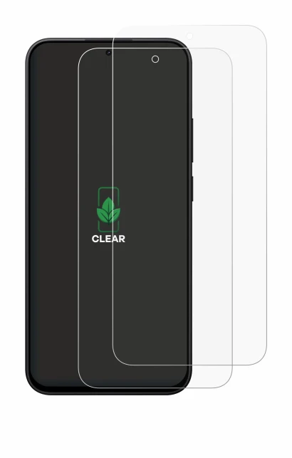 Abbildung des Geräts Xiaomi Redmi Note 17 mit einer Vielzahl des Displayschutzes.