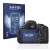 Vorderseite einer Produktverpackung mit dem Markenlogo Savvies. Daneben ist das Gerät Canon EOS 600D mit dem zugehörigen Displ
