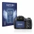Vorderseite einer Produktverpackung mit dem Markenlogo Savvies. Daneben ist das Gerät Sony Cyber-Shot DSC-HX400V mit dem zugeh