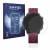 Vorderseite einer Produktverpackung mit dem Markenlogo Savvies. Daneben ist das Gerät Garmin Forerunner 245 mit dem zugehörige