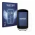 Vorderseite einer Produktverpackung mit dem Markenlogo Savvies. Daneben ist das Gerät Garmin Edge Explore 2 mit dem zugehörige