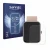 Vorderseite einer Produktverpackung mit dem Markenlogo Savvies. Daneben ist das Gerät Mutoy Smartwatch 1.83" mit dem zugehörig