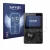 Vorderseite einer Produktverpackung mit dem Markenlogo Savvies. Daneben ist das Gerät Hifi Walker H2 mit dem zugehörigen Displ