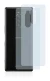 Abbildung des Geräts Sony Xperia 1 (Rückseite) mit einer Vielzahl des Displayschutzes.