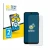 Vorderseite einer Produktverpackung mit dem Markenlogo BROTECT. Daneben ist das Gerät Samsung Galaxy A25 5G mit dem zugehörige
