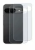 Abbildung des Geräts Google Pixel 9 (Rückseite) mit einer Vielzahl des Displayschutzes.