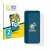 Vorderseite einer Produktverpackung mit dem Markenlogo BROTECT. Daneben ist das Gerät Samsung Galaxy S25 mit dem zugehörigen D