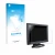Vorderseite einer Produktverpackung mit dem Markenlogo upscreen. Daneben ist das Gerät SDC Touchscreen TFT (15") mit dem zugeh